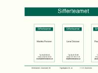 Sifferteamet - Redovisning konsulter Sifferteamet - Redovisning konsulter