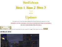 SimEchoes Updates SimEchoes Updates