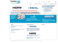 MHL & HDMI Certification, Testing, Test Equipment & Compliance | SimplayLabs MHL & HDMI Certification, Testing, Test Equipment & Compliance | SimplayLabs