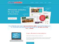 Simple Websites: We specialise in small business and start up websites