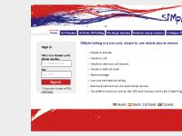 SIMple Calling US cell phone service SIMple Calling US cell phone service