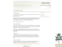 simplepine.com Products, Ordering, Process