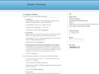 simpletomorrow.com Simple Tomorrow, #1 : The Preface, Deals