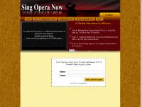 Sing Opera Now - How To Sing Opera