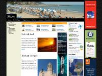 Hotell i Sitges, », Sitges karta, »  Hotell i Sitges, », Sitges karta, »