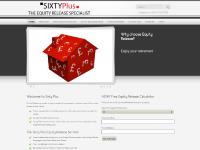 sixtyplusonline.co.uk Equity release, lifetime mortgage, home reversion plan