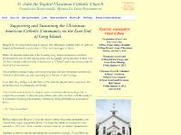 Ukrainian Catholic Church, St. John the Baptist Ukrainian Catholic Church Riverhead, NY Home