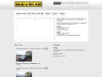 Skåre Bil AB - Säljer - Byter - Köper - Skåre Bil AB Skåre Bil AB - Säljer - Byter - Köper - Skåre Bil AB