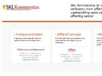 SKL Kommentus - ett företag inom sveriges kommuner och landsting SKL Kommentus - ett företag inom sveriges kommuner och landsting