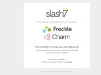 Slash7 LLC — Makers of Freckle Time Tracking and Charm support