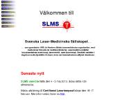 Svenska Laser-Medicinska Sällskapet, SLMS, Swedish Laser-Medical Society, Kirurgisk- och estetisk laserkirurgi, terapeutisk laser, lågeffektslaser-lllt-biostimulering