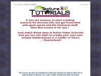 SL Texture Tutorials - make your virtual world come alive by creating your own textures for Second Life SL Texture Tutorials - make your virtual world come alive by creating your own textures for Second Life