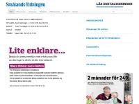 liten smalandstidningen.se skärmbild