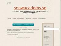 liten snowacademy.se skärmbild