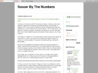 Soccer By The Numbers Soccer By The Numbers