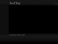 So Chic :: passionate about style So Chic :: passionate about style