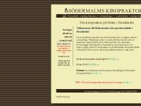 Kiropraktor, Stockholm, Södermalm | Södermalms kiropraktorklinik Kiropraktor, Stockholm, Södermalm | Södermalms kiropraktorklinik