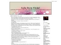 sofiadf.blogg.se Sofia Dorm Färdal, Allmänt, Trackbacks ()