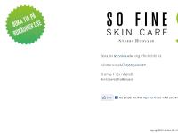 So Fine Skincare - Söders Hudvård