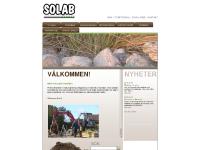 Välkommen till Solab - Ditt entreprenadföretag som löser dina uppgifter! VÄLKOMMEN!