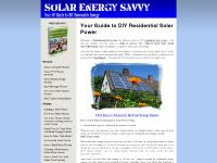#1 for RESIDENTIAL SOLAR POWER: Your Ultimate DIY Residential Solar Power Guide #1 for RESIDENTIAL SOLAR POWER: Your Ultimate DIY Residential Solar Power Guide