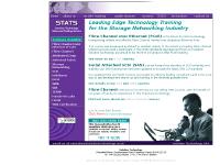 Technology Training for the Storage Networking Industry - Solution Technology Technology Training for the Storage Networking Industry - Solution Technology