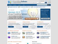 Excel Solver, Optimization Software, Monte Carlo Simulation, Data Mining - Frontline Systems