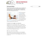 Sömnproblem och tips för bättre sömn