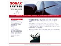 SONAX PROFESSIONAL PARTNER - Startsida