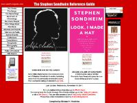 sondheimguide.com The Shows, The Songs, The Recordings sondheimguide.com The Shows, The Songs, The Recordings