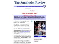 The Sondheim Review - A Quarterly Magazine Dedicated to the Work of Stephen Sondheim The Sondheim Review - A Quarterly Magazine Dedicated to the Work of Stephen Sondheim