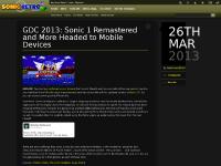 Sonic Retro - Second Only to Sega Sonic Retro - Second Only to Sega