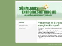 Sörmlands Energibesiktning Sörmlands Energibesiktning