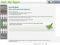 Sort My Sport - Sports Team Organiser
