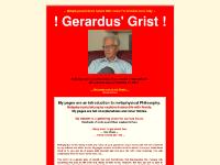 ! Gerardus' Grist ! Spiritual and Metaphysical Articles !