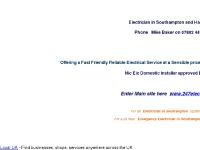 electrician southampton Nic Eic Part P registered electrician southampton Nic Eic Part P registered