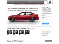 South BMW dealership specials in Miami, Florida. New BMW lease offers with $0 down and special financing rates available for a limited time. BMW Service in Miami, Coral Gables, Coconut Grove, Pinecrest and Miami-Dade County. South BMW dealership specials in Miami, Florida. New BMW lease offers with $0 down and special financing rates available for a limited time. BMW Service in Miami, Coral Gables, Coconut Grove, Pinecrest and Miami-Dade County.
