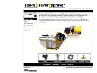 Cub Cadet / John Deere / Lesco Space Saver Sprayer - 200 Gallon compact sprayer with 5.5 HP Kawasaki engine, electric Hannay hose reel and 300' of 1/2 hose.