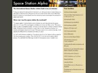 Space Station Alpha - All About ISS, the International Space Station Space Station Alpha - All About ISS, the International Space Station