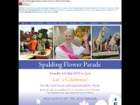  photographs of the flower parade, Spalding Flower Queen, Parade Route, Flower Queen