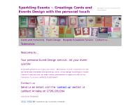 Sparkling Events | Events Design | Personalised Cards | That Personal Touch Sparkling Events | Events Design | Personalised Cards | That Personal Touch