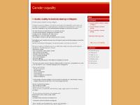 Gender equality Gender equality