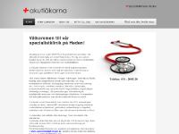 liten specialistklinikenheden.se skärmbild