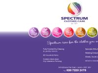 Spectrum care for the clothes you wear Spectrum care for the clothes you wear