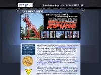 spectrumsports.com climbing,climbing walls,interactive family rides