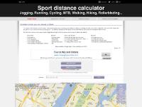 Sport Distance Calculator: calculate distance and topography of your routes mades Sport Distance Calculator: calculate distance and topography of your routes mades