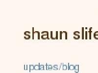 (shaun slifer) (shaun slifer)
