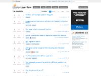 Users, Badges, Unanswered, interesting Users, Badges, Unanswered, interesting