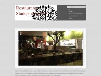 liten stadsparkscafeet.se skärmbild