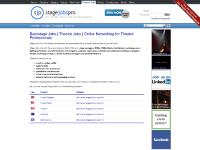 Stage Jobs | Stage Staff & Theatre Crew Stage Jobs | Stage Staff & Theatre Crew